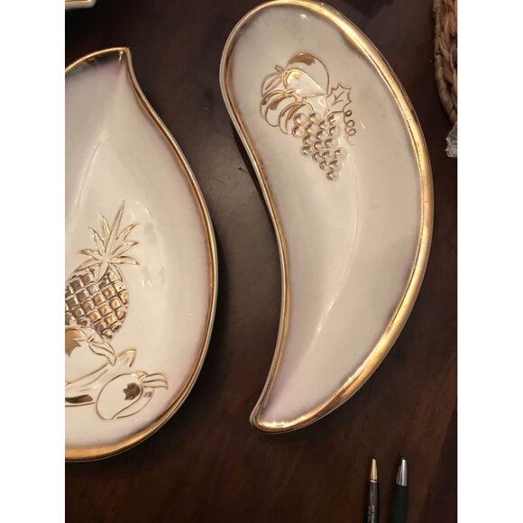 Vintage MCM HOENIG of California Three Piece Nesting Serving Platter | Charcuter - Picture 3 of 16